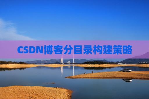 CSDN博客分目录构建策略